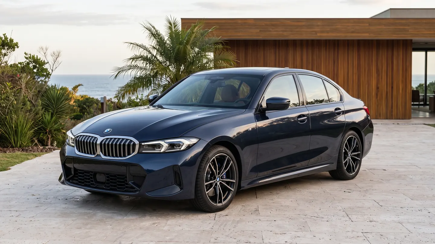 BMW 320i — vista dianteira