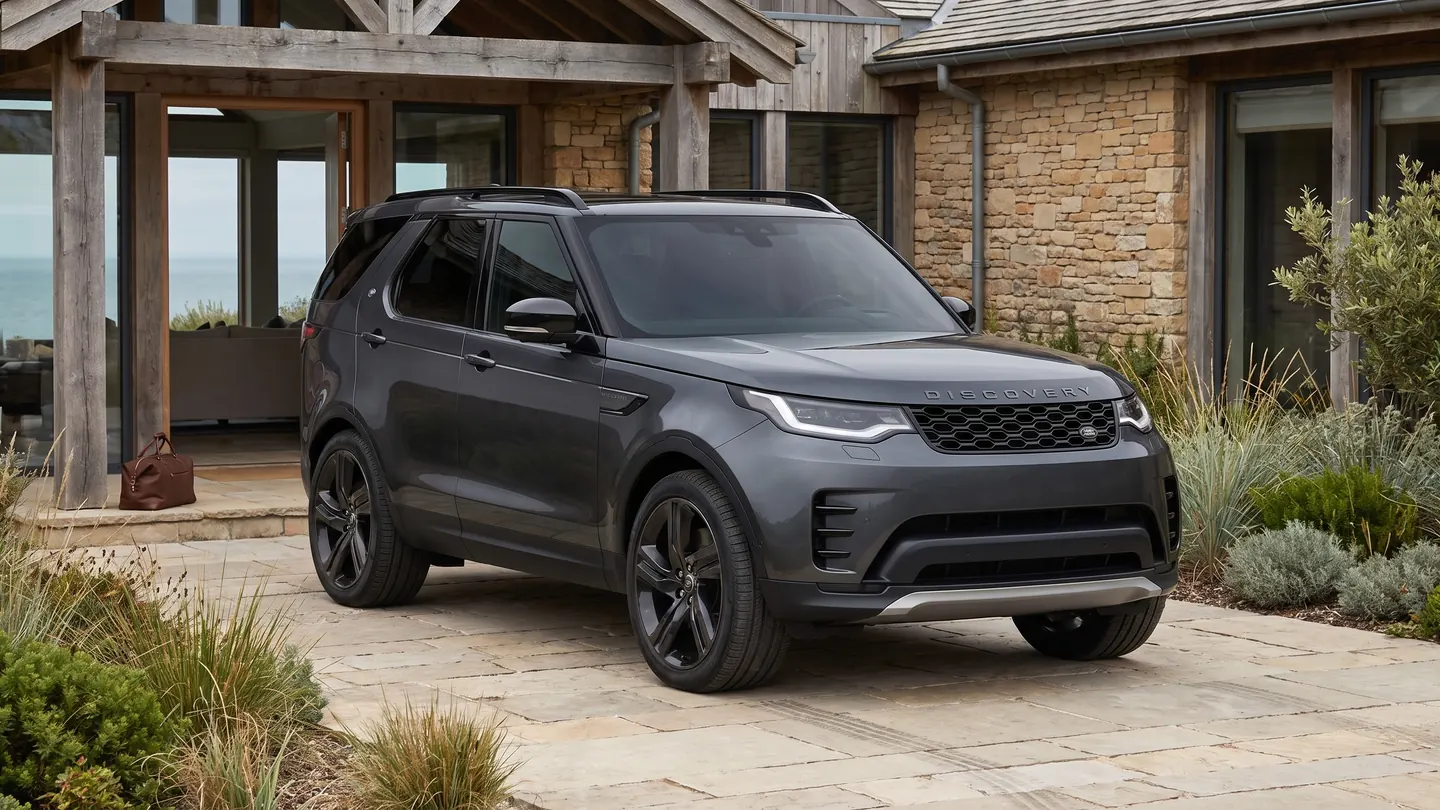 Land Rover Discovery — vista dianteira
