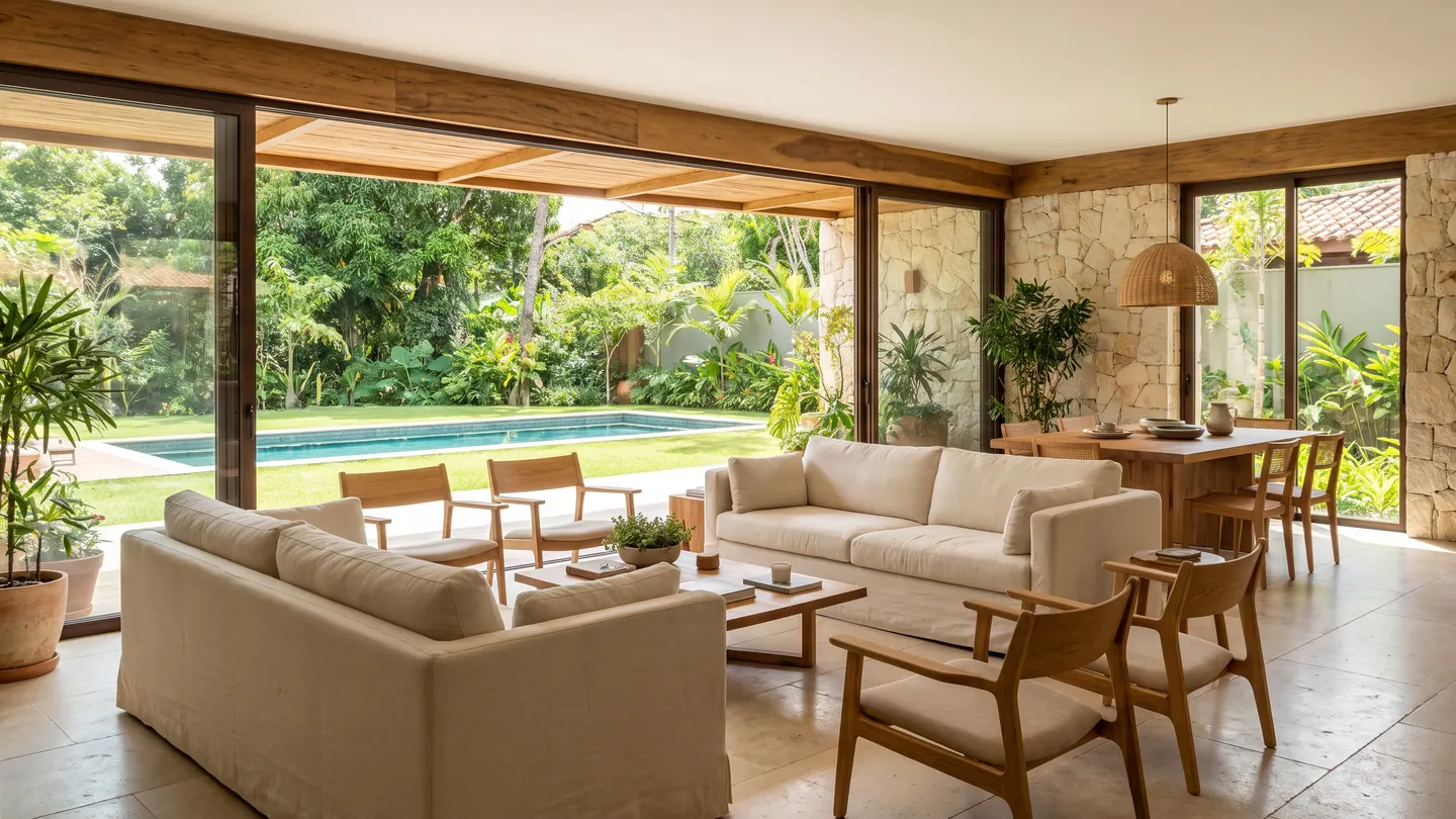 Casa para reunir gerações